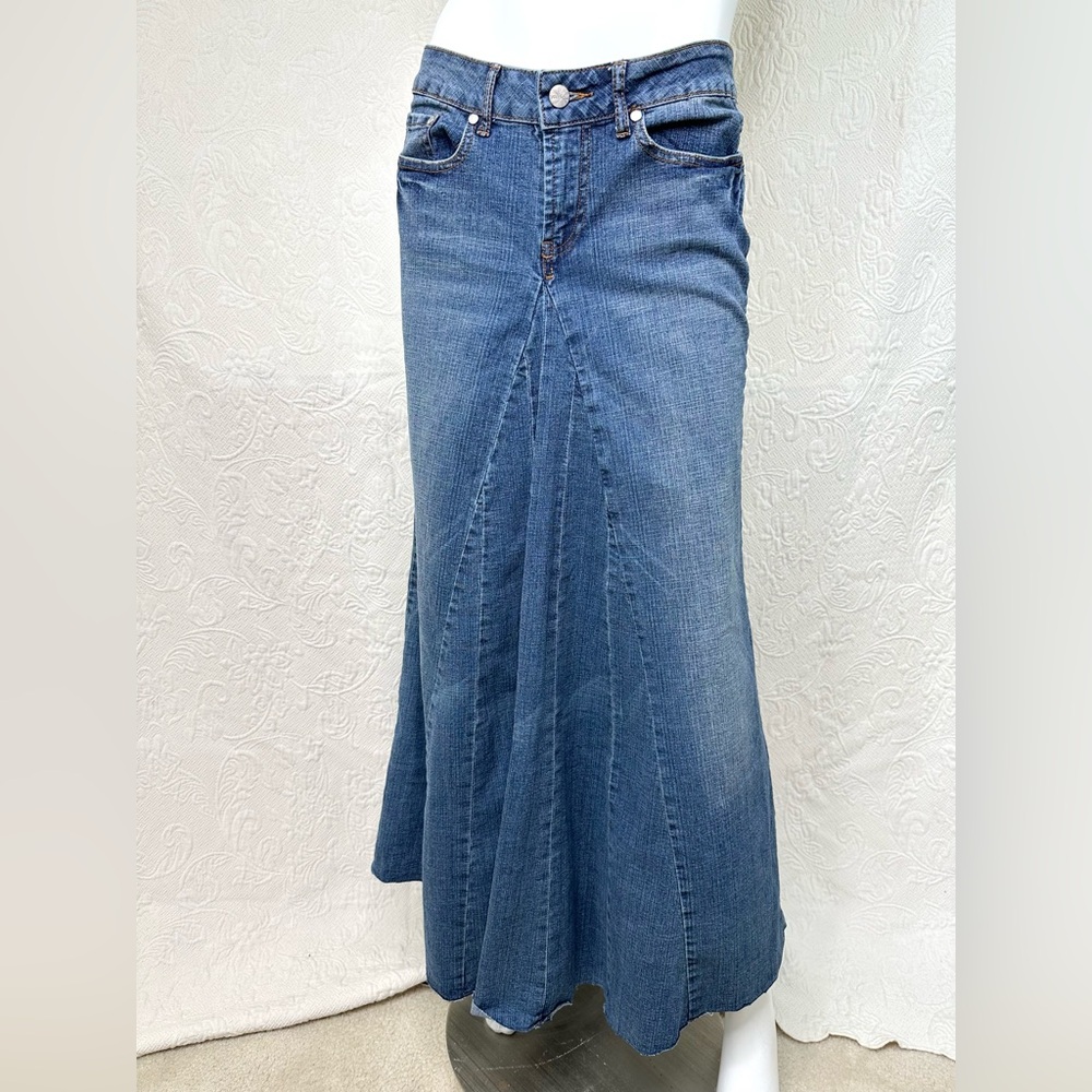VTG Younique Denim Maxi Skirt